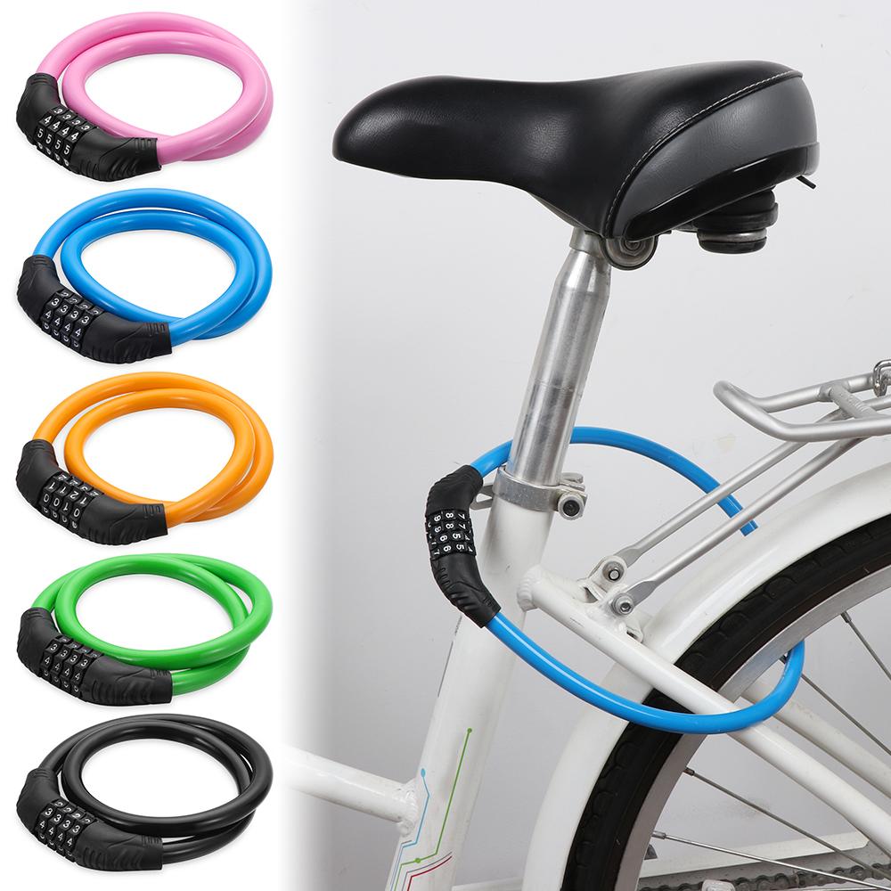 Bike Chain - 4 Digit Combination Number Bike Lock