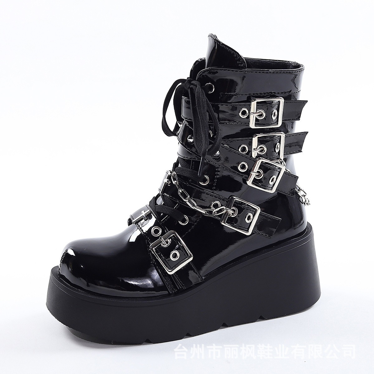 Metal Chain Patent Leather Pun - огляд і ціна Motorcycle Chain