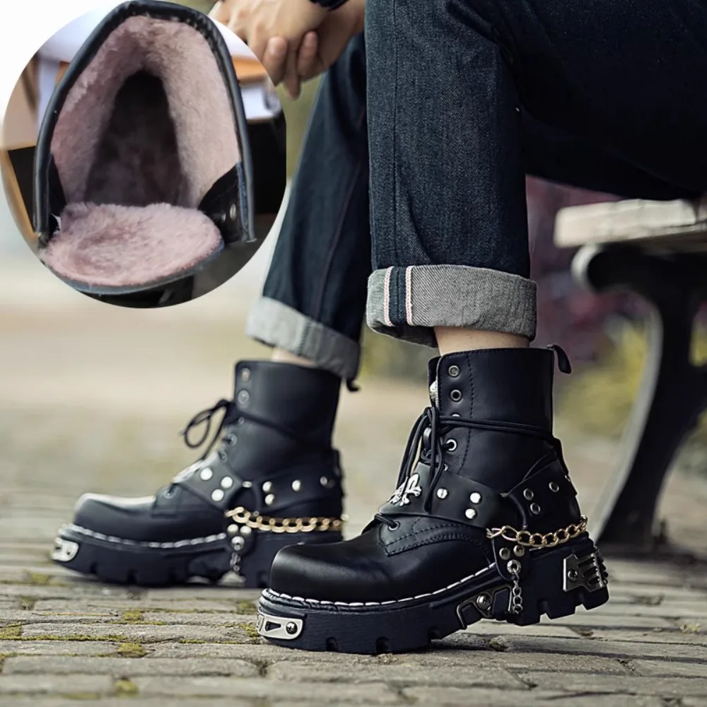 Men's Fashion Genuine Leather  - огляд і ціна Motorcycle Chain