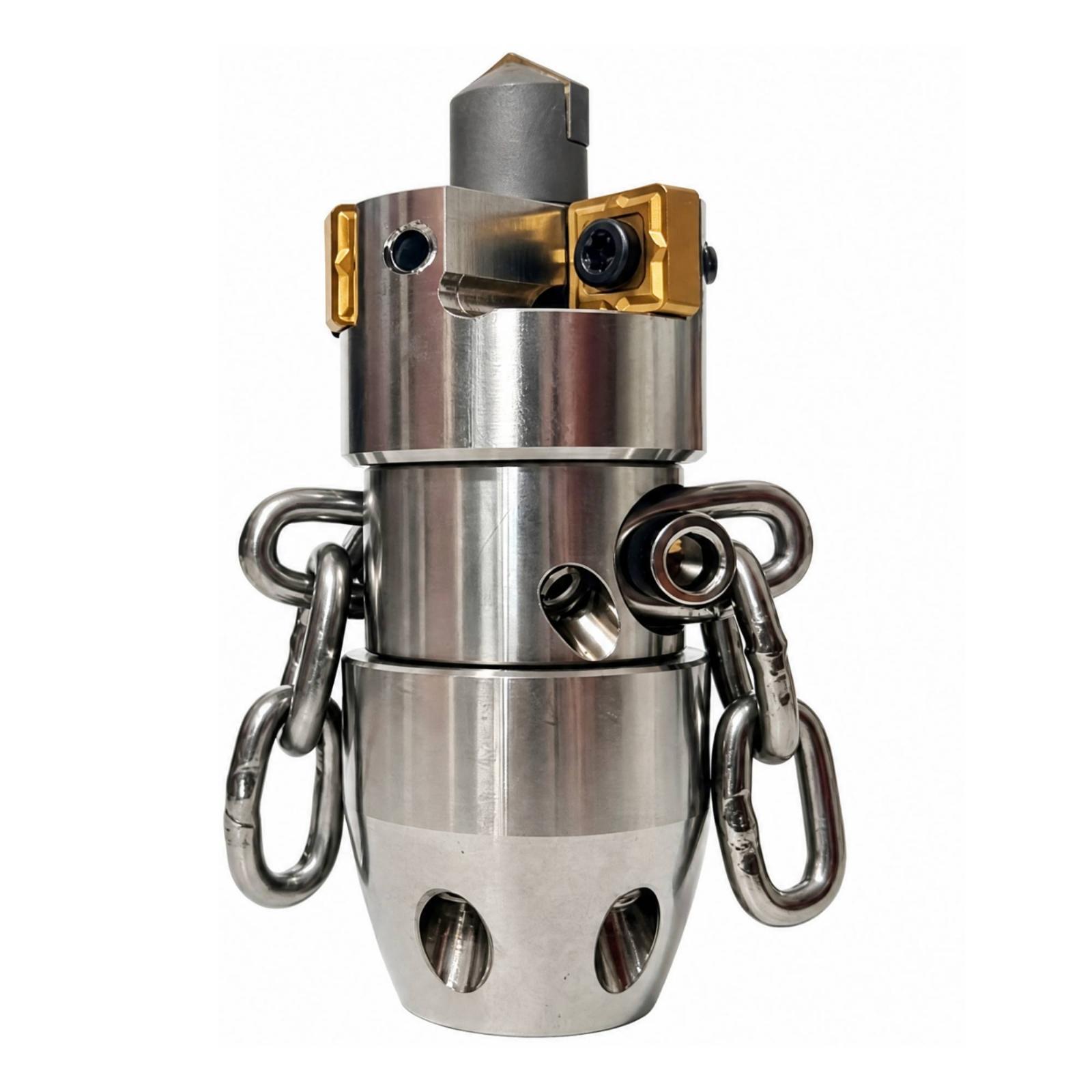 Rotating Drain Cleaning Nozzle - огляд і ціна Steel Chain