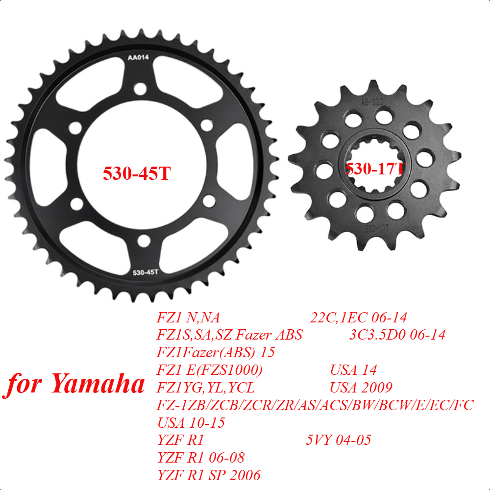 530 17T 530-45T Motor Bike Fro - огляд і ціна 428 Chain