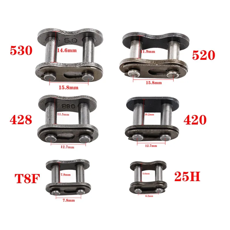 1pcs Motorcycle Chain Buckle R - огляд і ціна 428 Chain