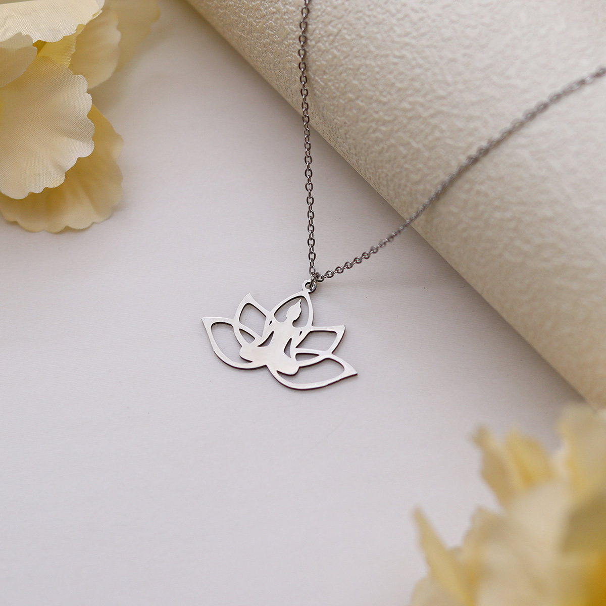 Kinitial Hindu Buddhism Medita - огляд і ціна Steel Chain