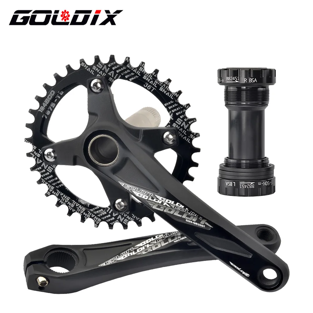 GOLDIX 104BCD MTB Crankset 165 - огляд і ціна Sprocket Chain
