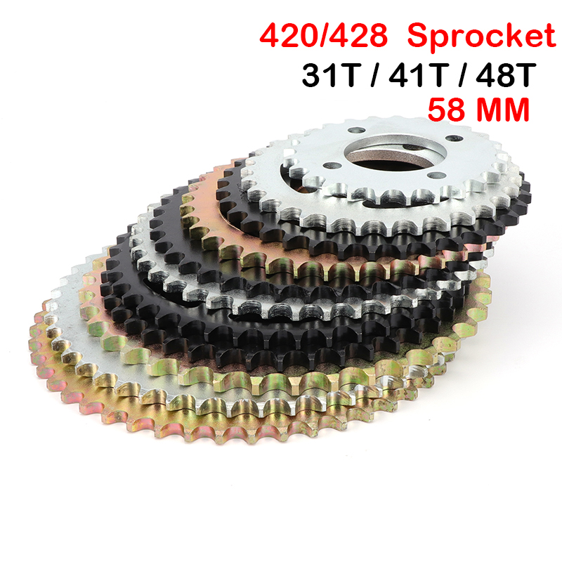 Motorcycle 420/428 Chain 37T/4 - огляд і ціна 428 Chain